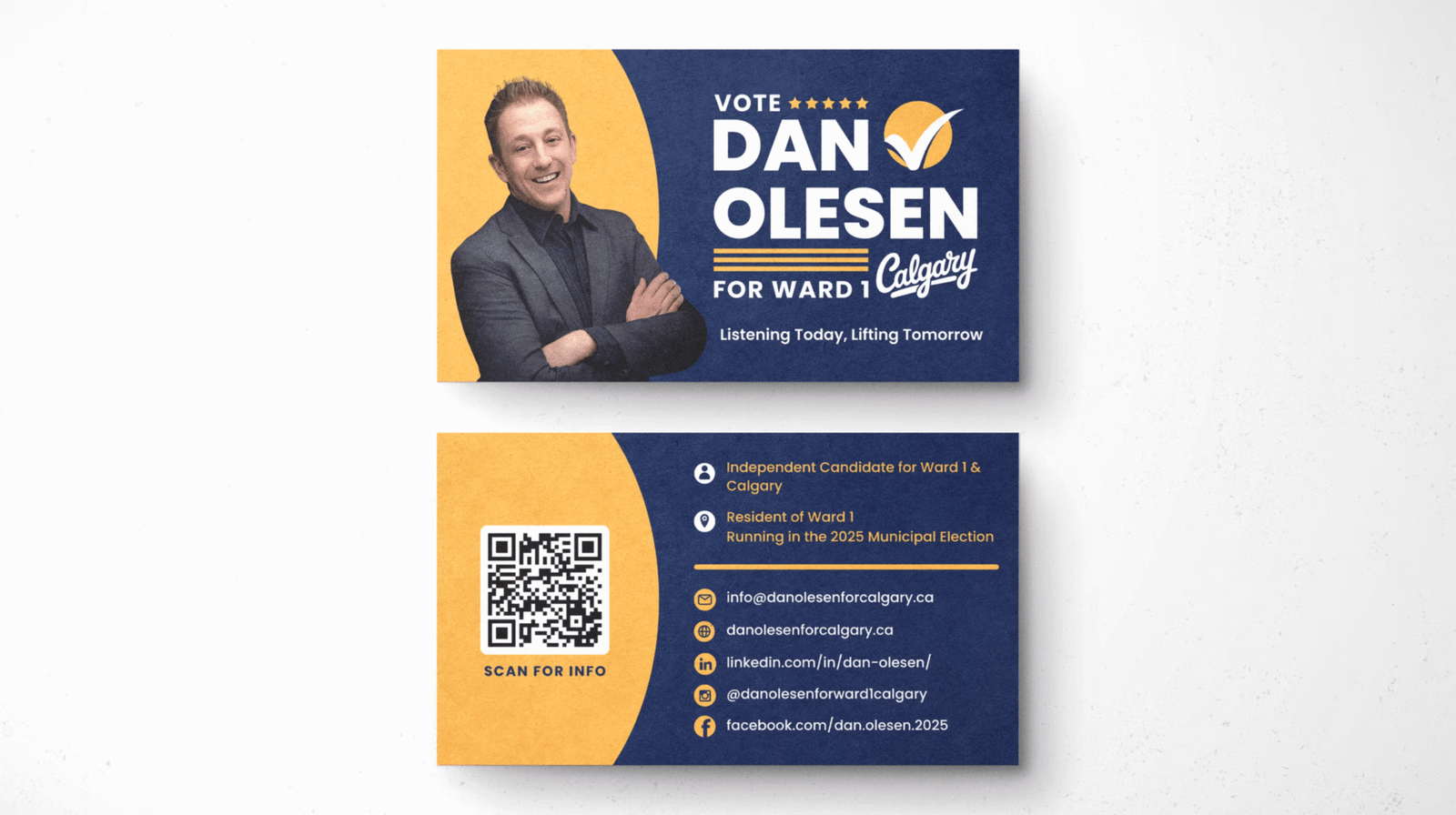 Dan Olesen Business Card - Case Study