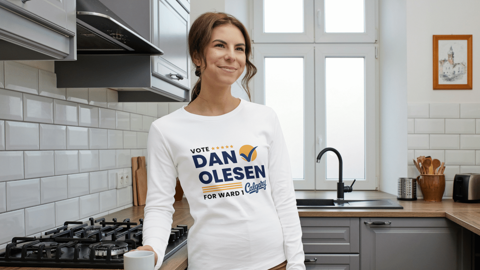 Political Campaign Material Sweater