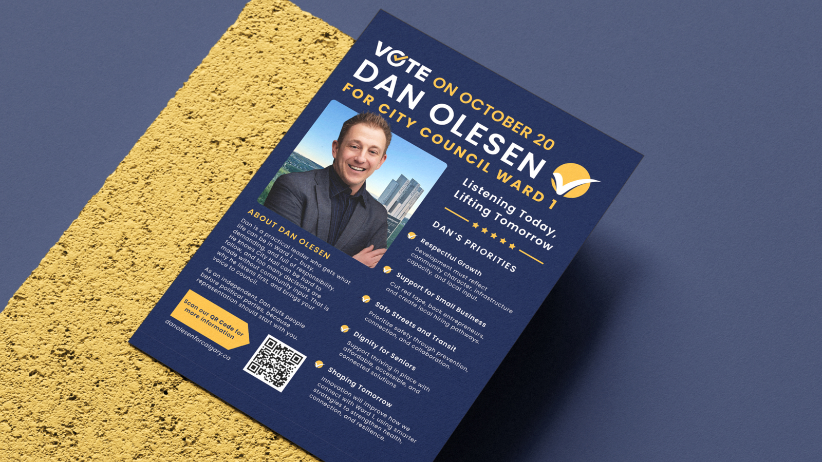 Political Campaign Material Flyer