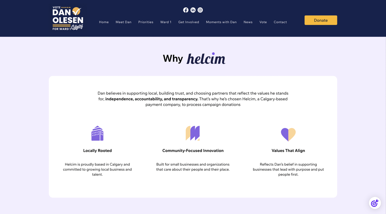 Dan Olesen Website - Case Study