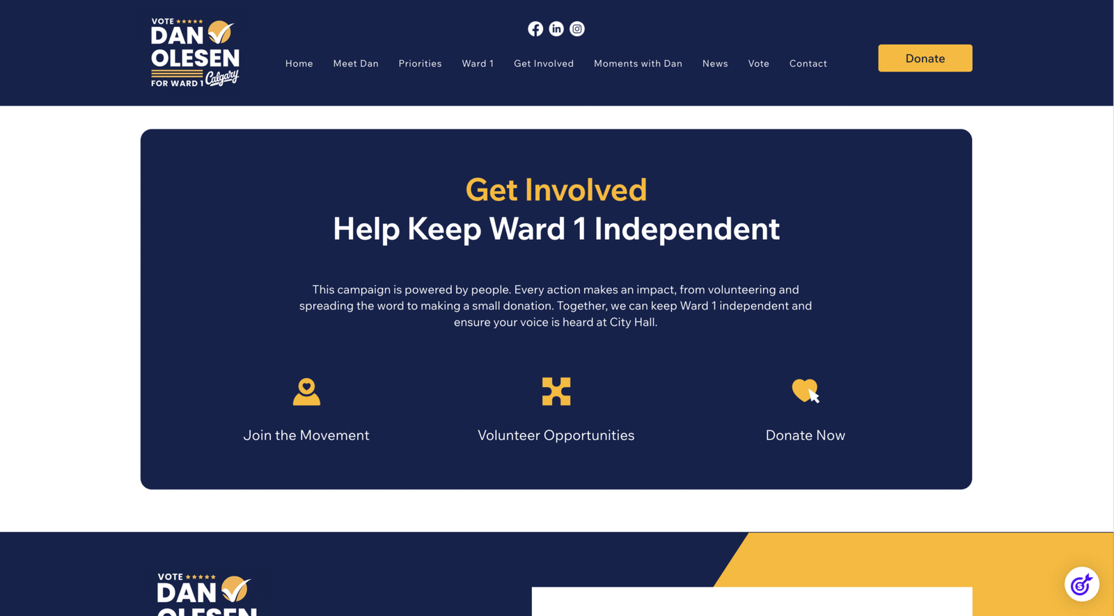 Dan Olesen Website - Case Study