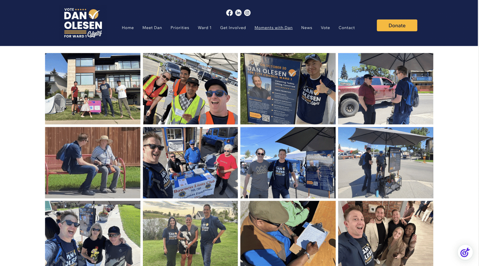 Dan Olesen Website - Case Study