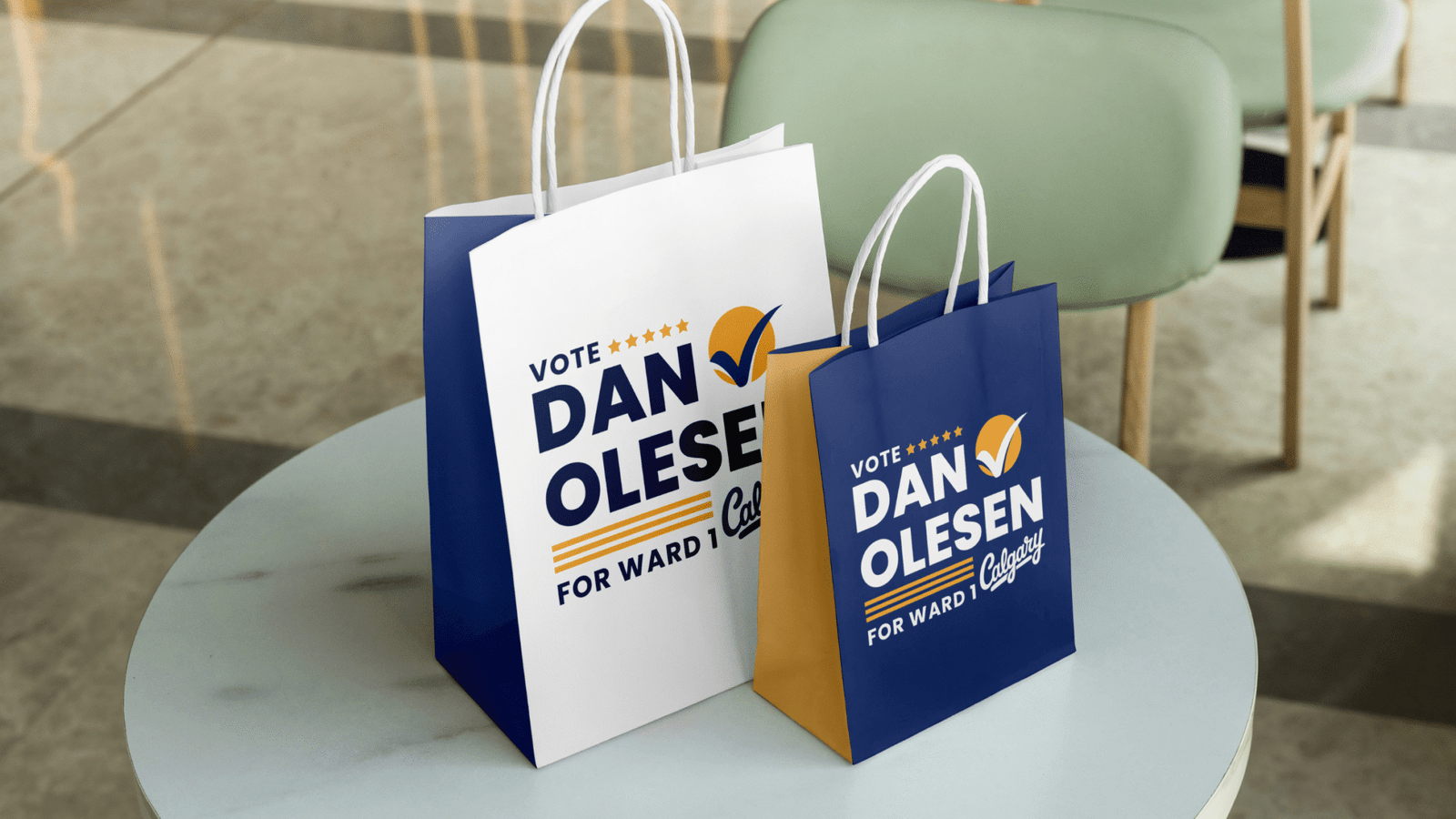 Calgary City Council Dan Olesen Bag