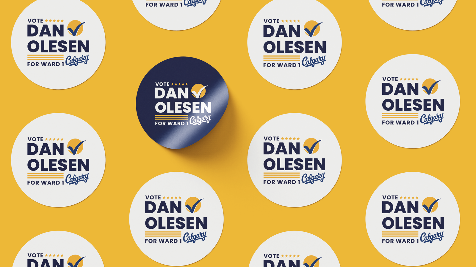 Political Campaign Material Sticker