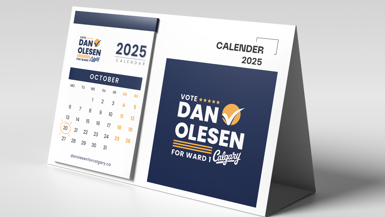 Political Campaign Material Calendar