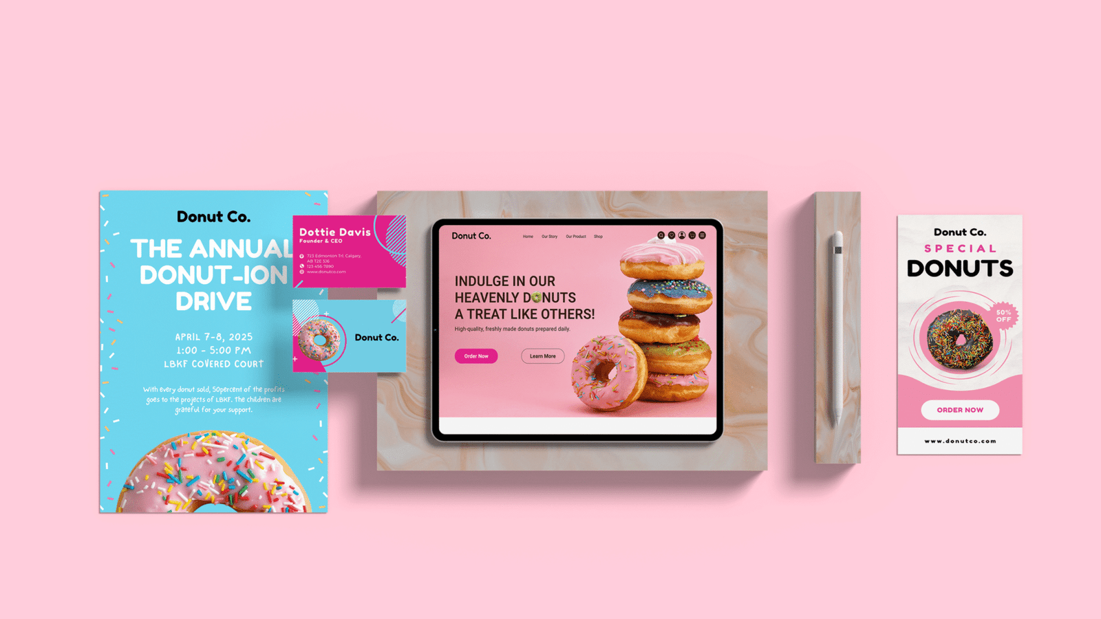 Stunning Website Design for Donut Shop