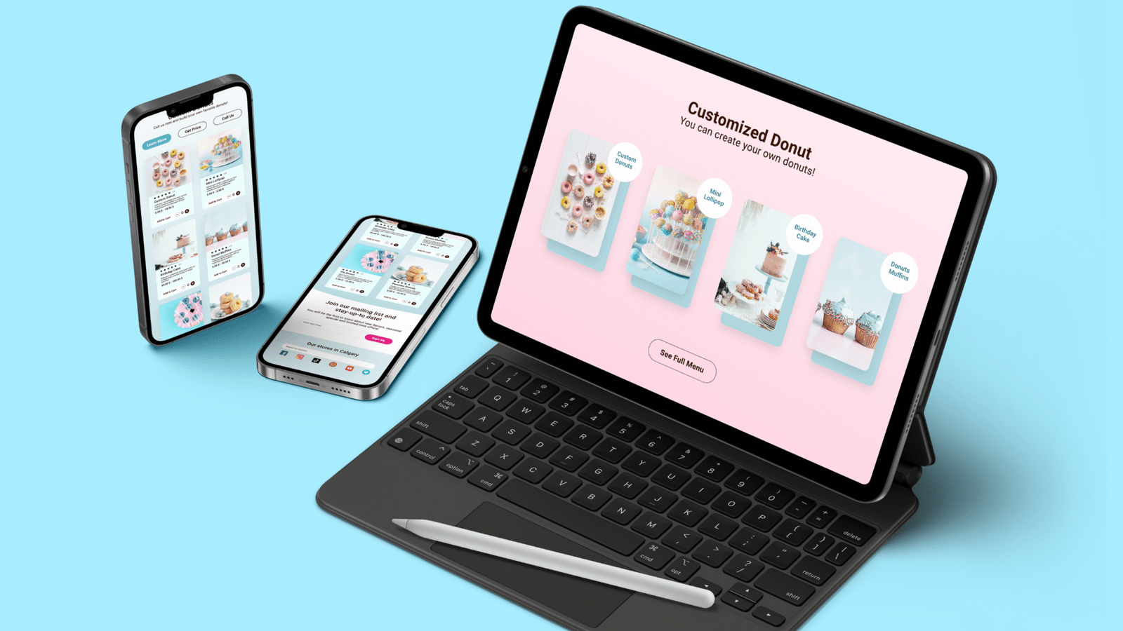 Donut Co. Responsive Website Design