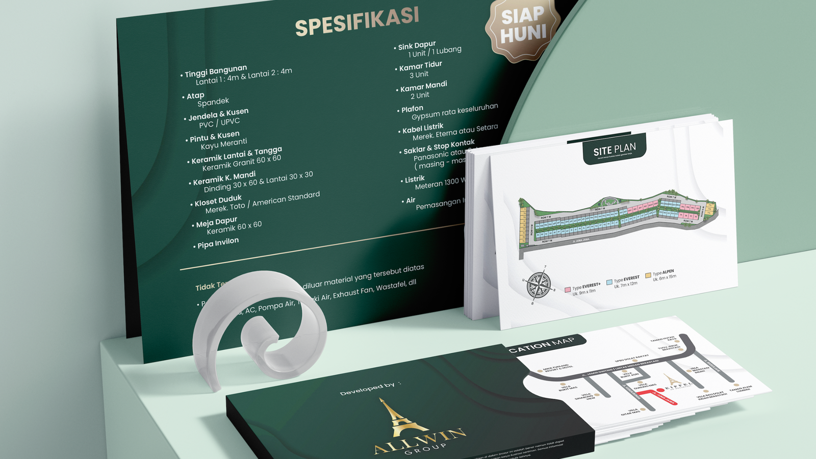 Eiffel of Berastagi Print Material