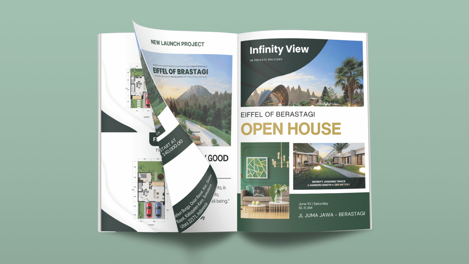 Eiffel of Berastagi Print Material