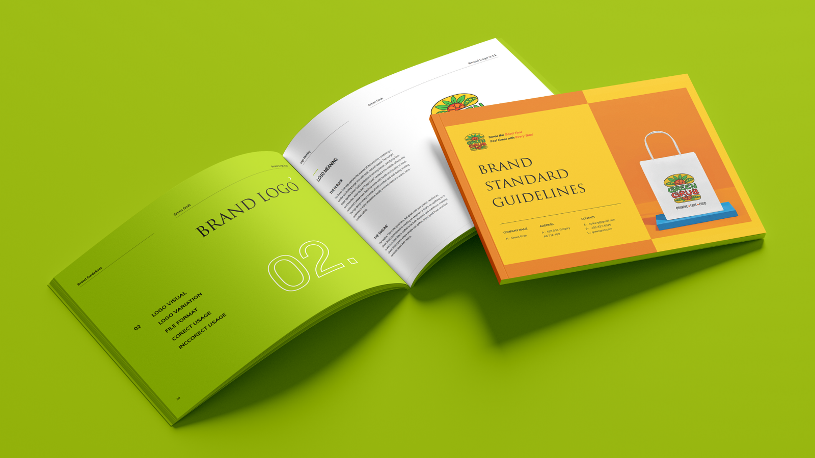 Brand Guidelines Green Grub
