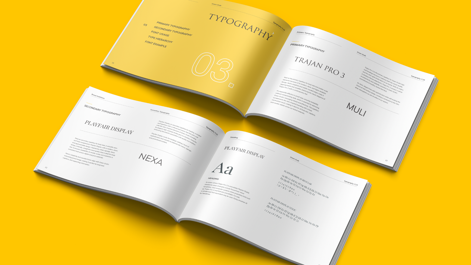 Brand Guidelines Green Grub