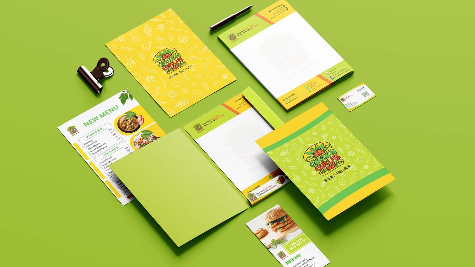 Brand Guidelines Green Grub