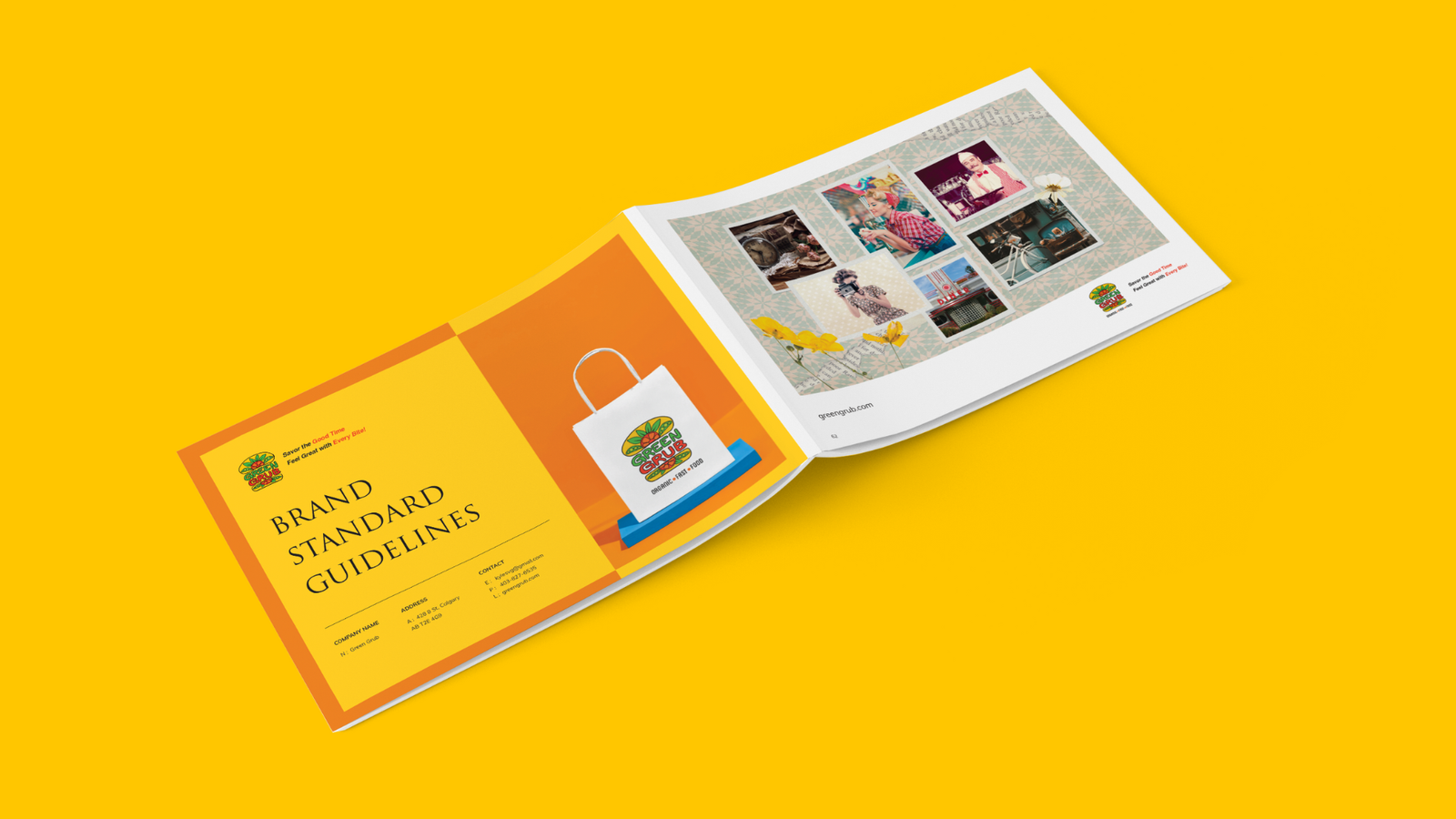 Brand Guidelines Green Grub