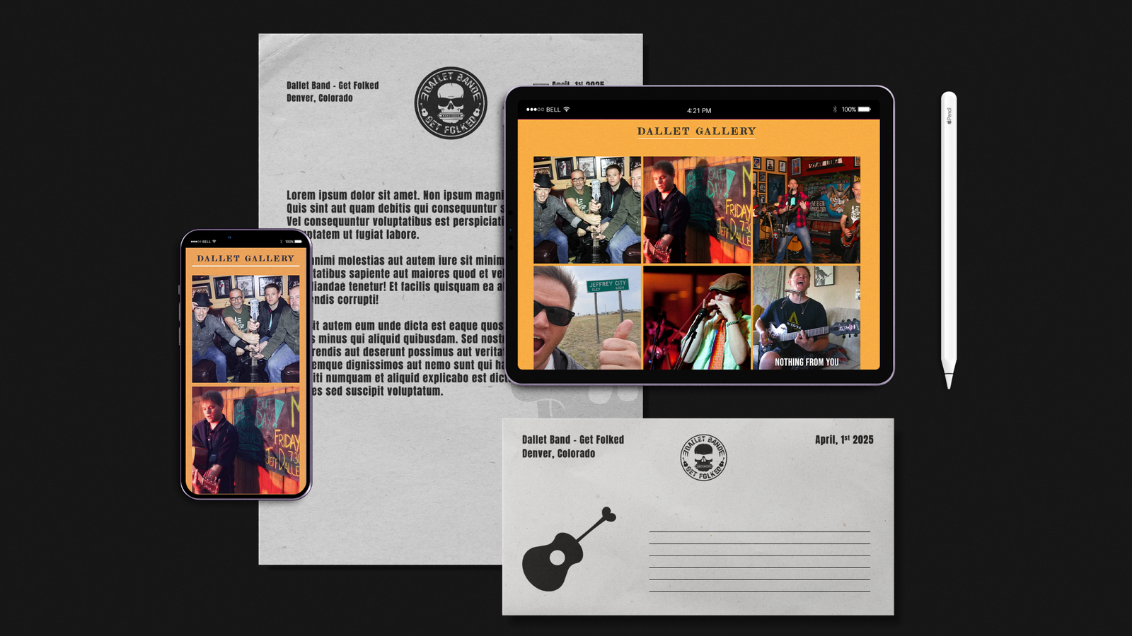 Jeffrey Dallet Responsive Website