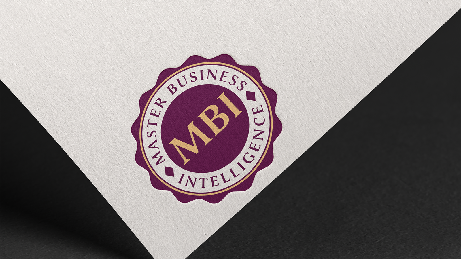 MBI Stamp Logo Design Example