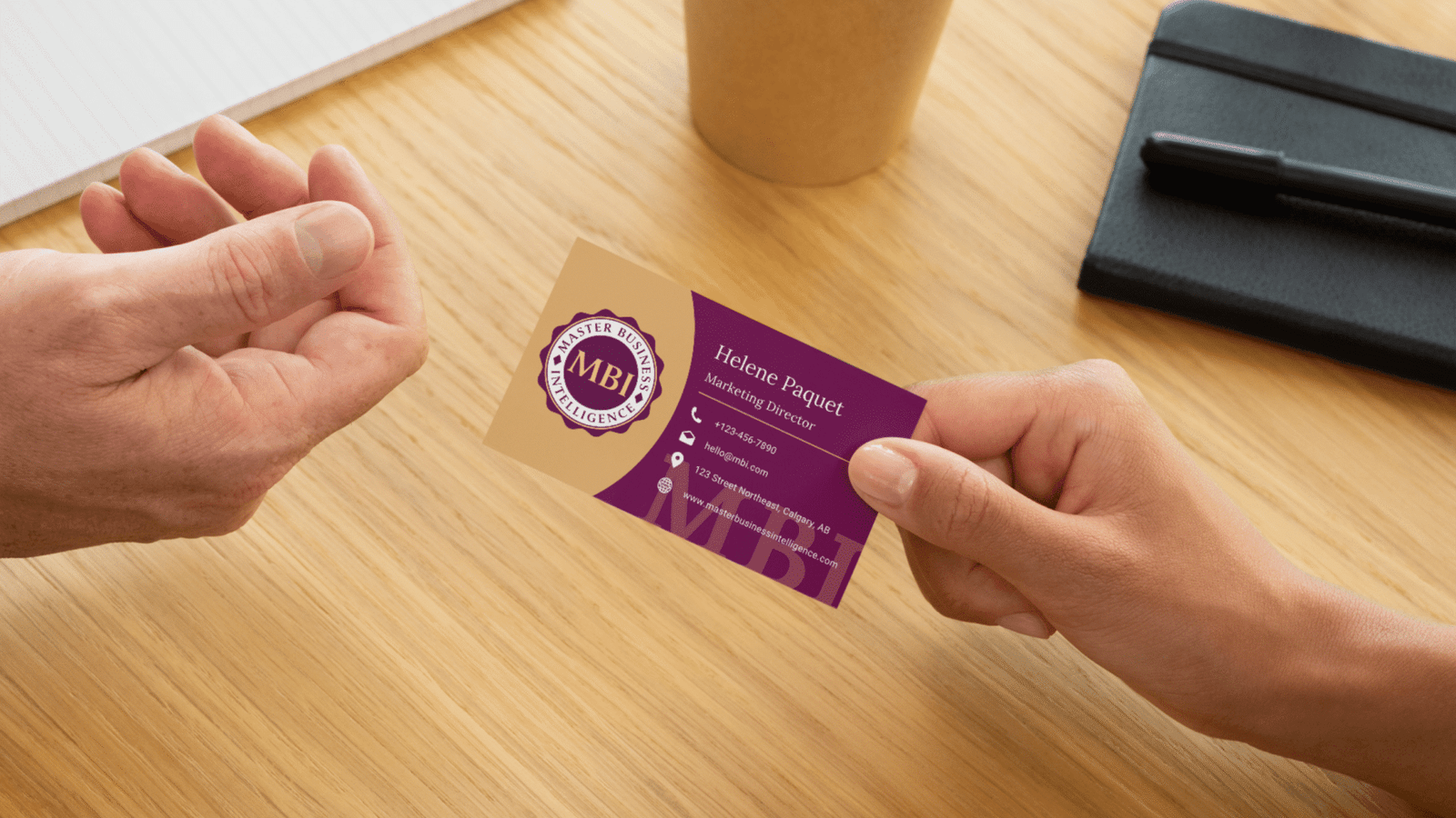 MBI Business Card Mockup