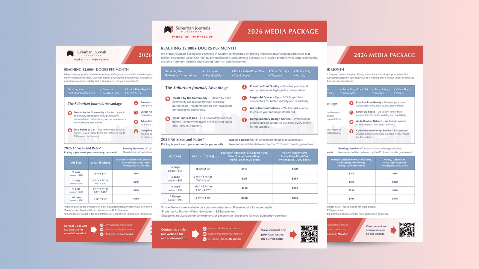 Promotional Ads Suburban Journal