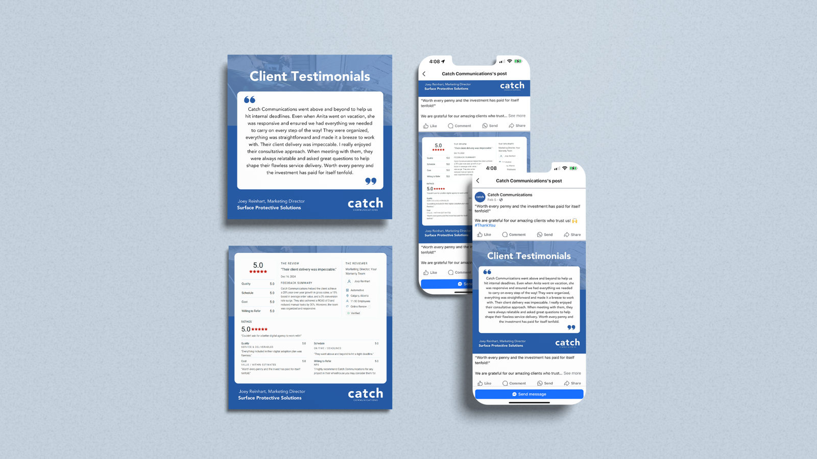 Client Testimonial Graphic