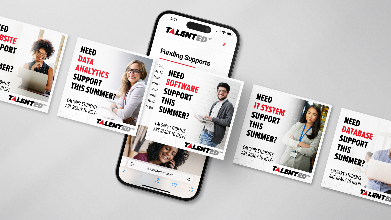 TalentED YYC Social Media Graphic