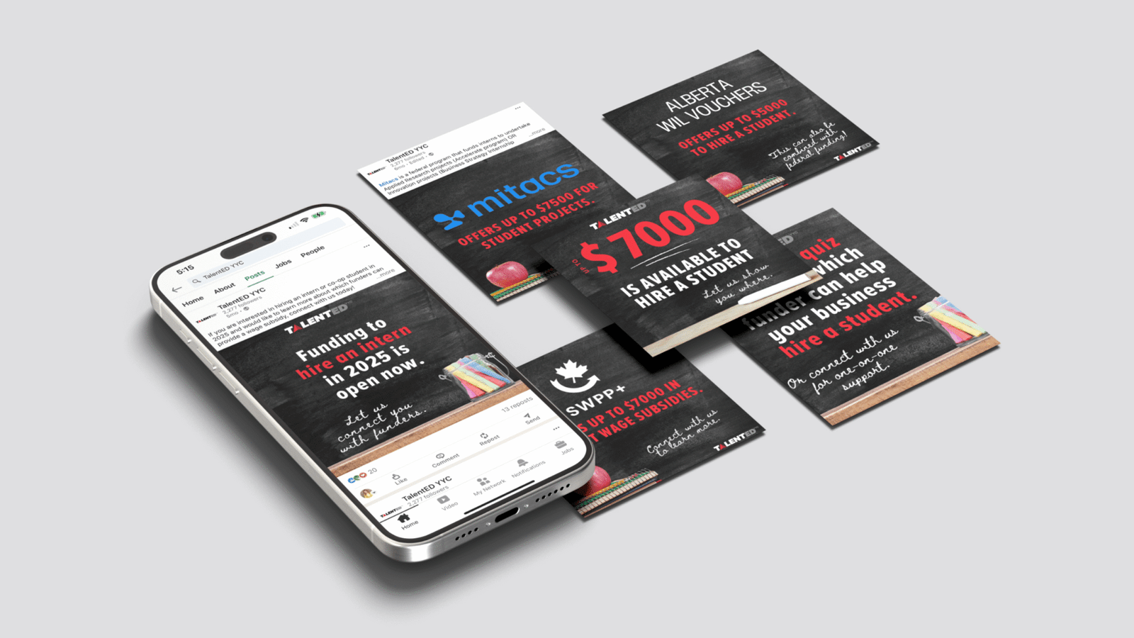 TalentED YYC Social Media Graphic