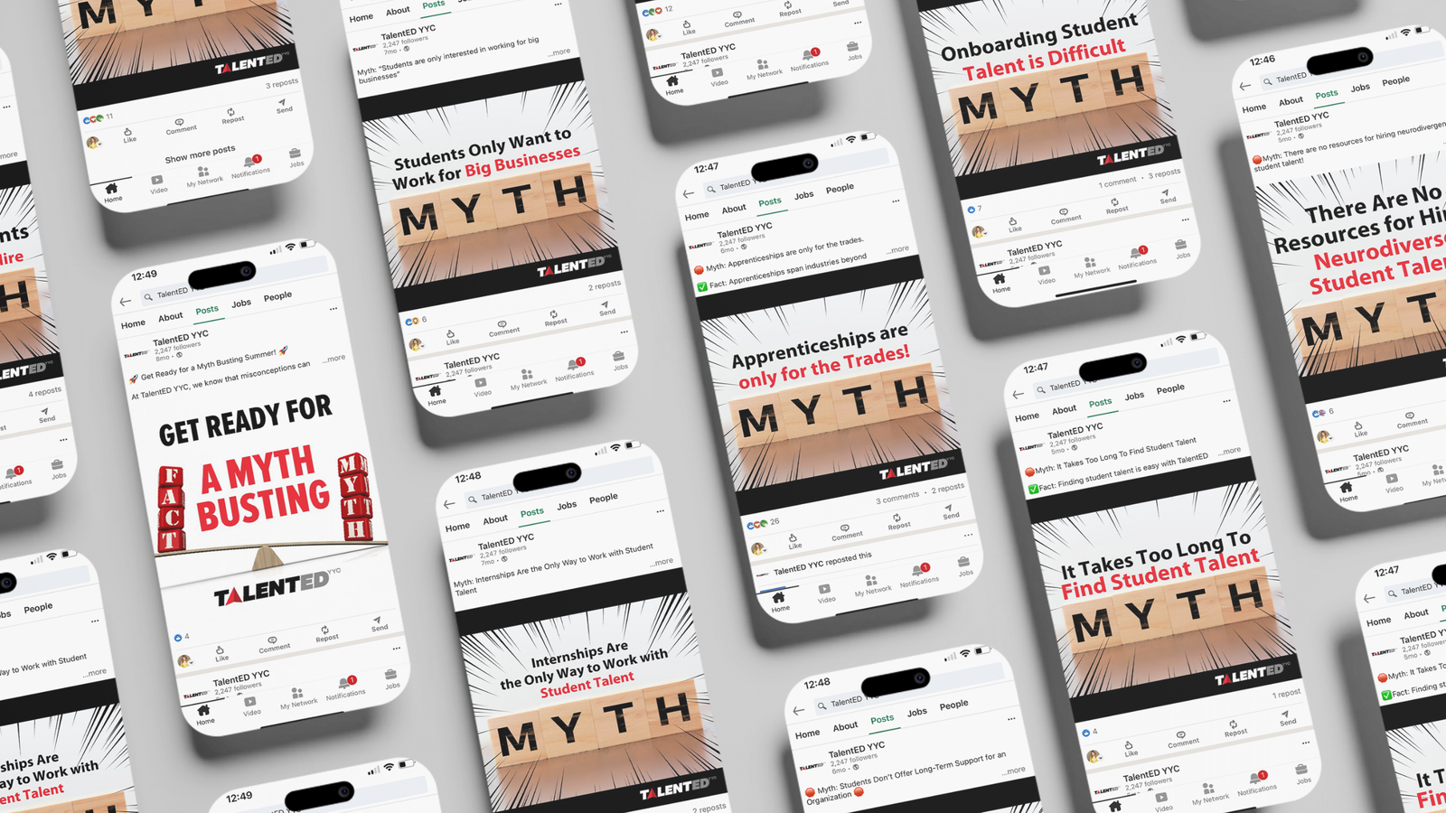 TalentED YYC Social Media Graphic