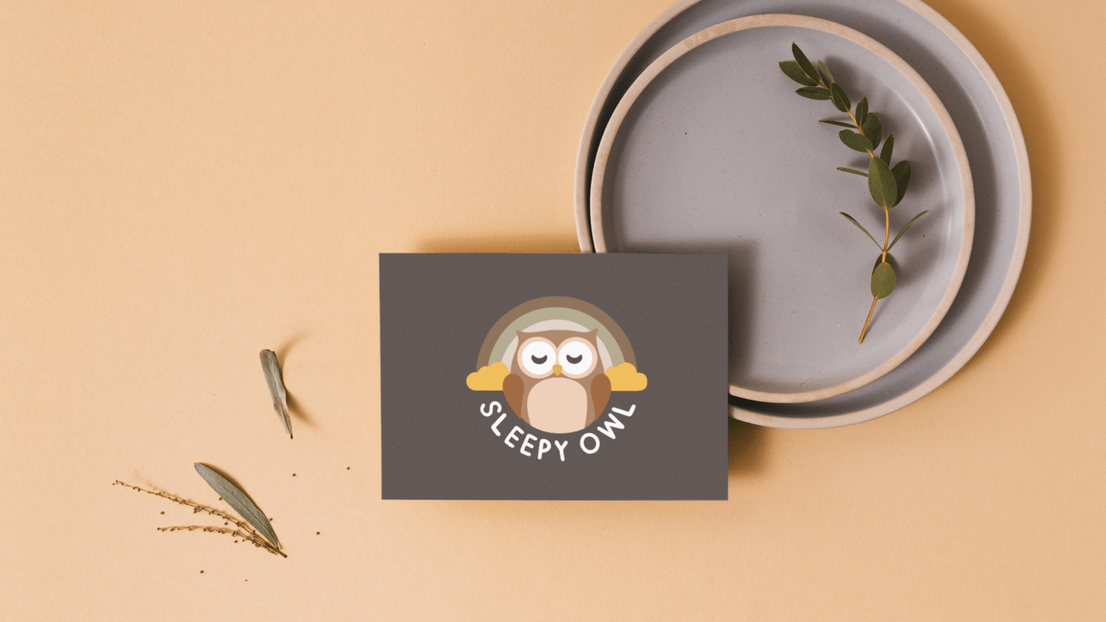 Sleepy Owl Logo Design