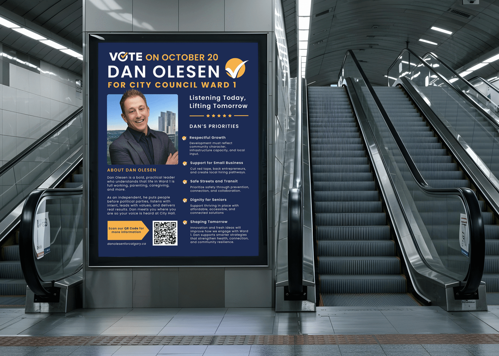 Political Campaign Material Flyer