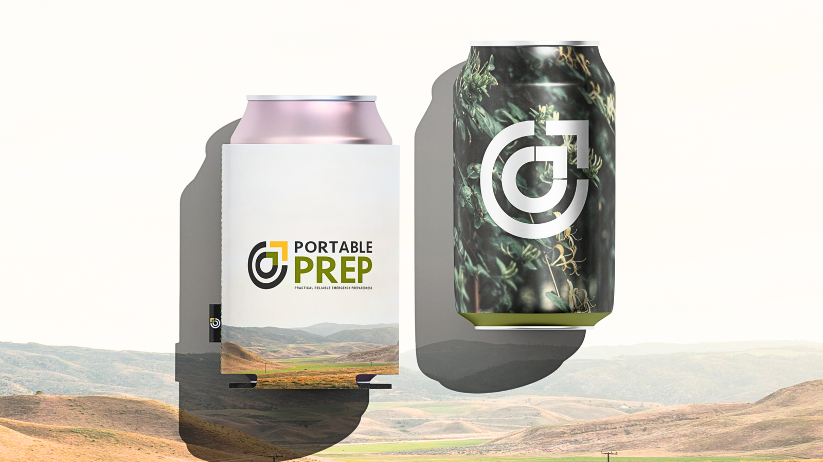 Portable PREP Logo Beer Holder