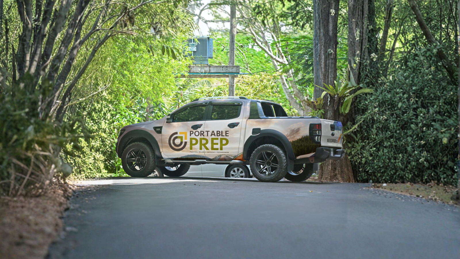 Portable PREP Pick Up Truck