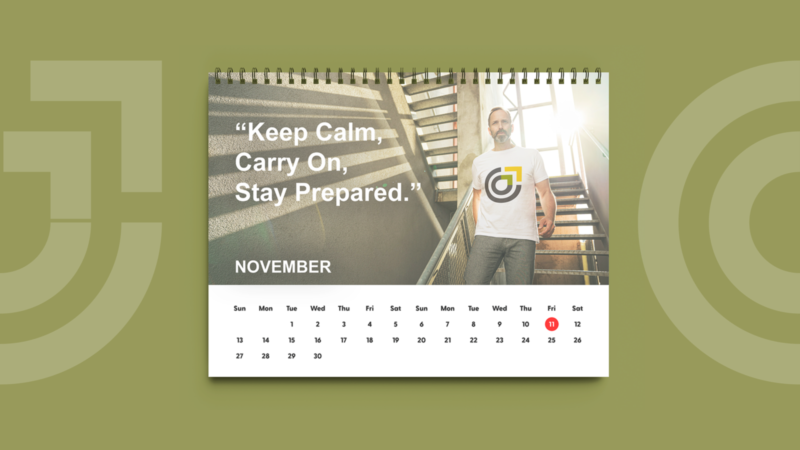 Portable PREP Calendar