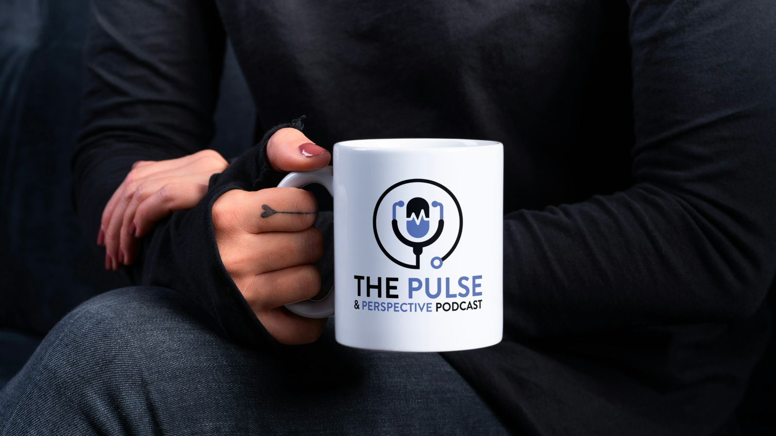 The Pulse and Perspective Podcast Logo Design