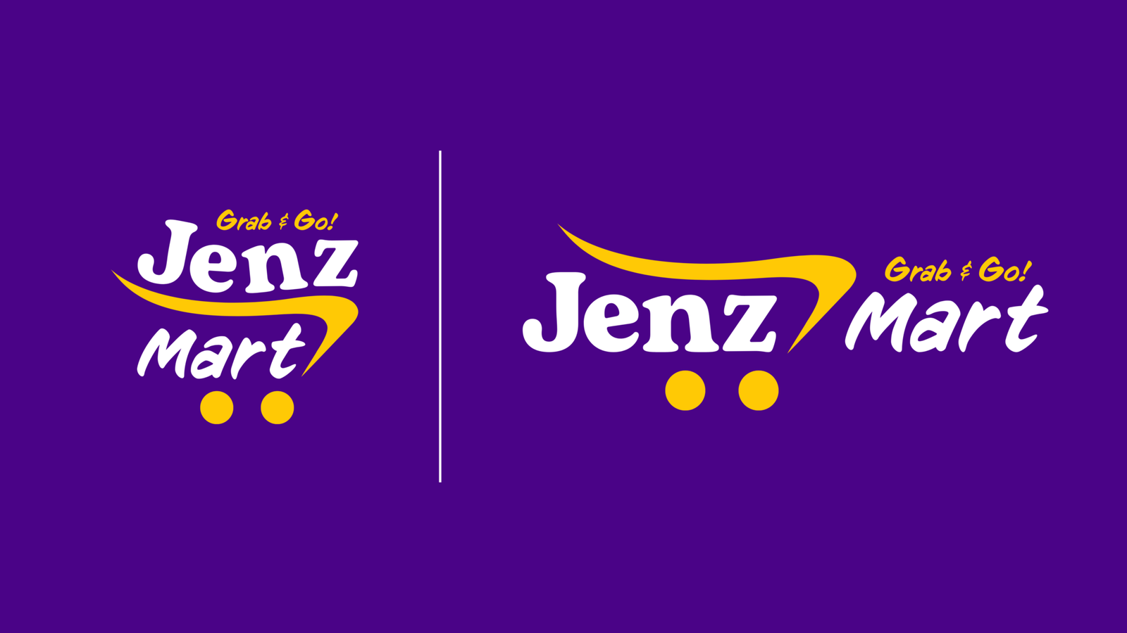 2 logo variation for jenz mart