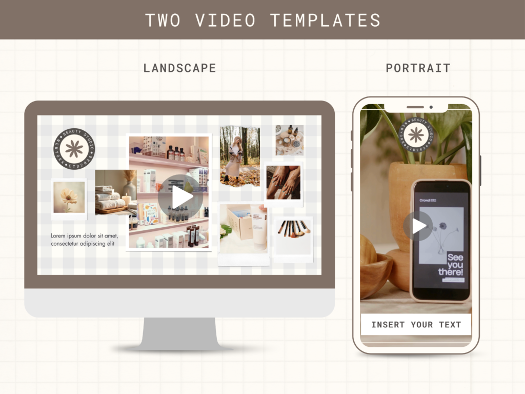 Branding Kits Canva template ready to use - Videos Templates