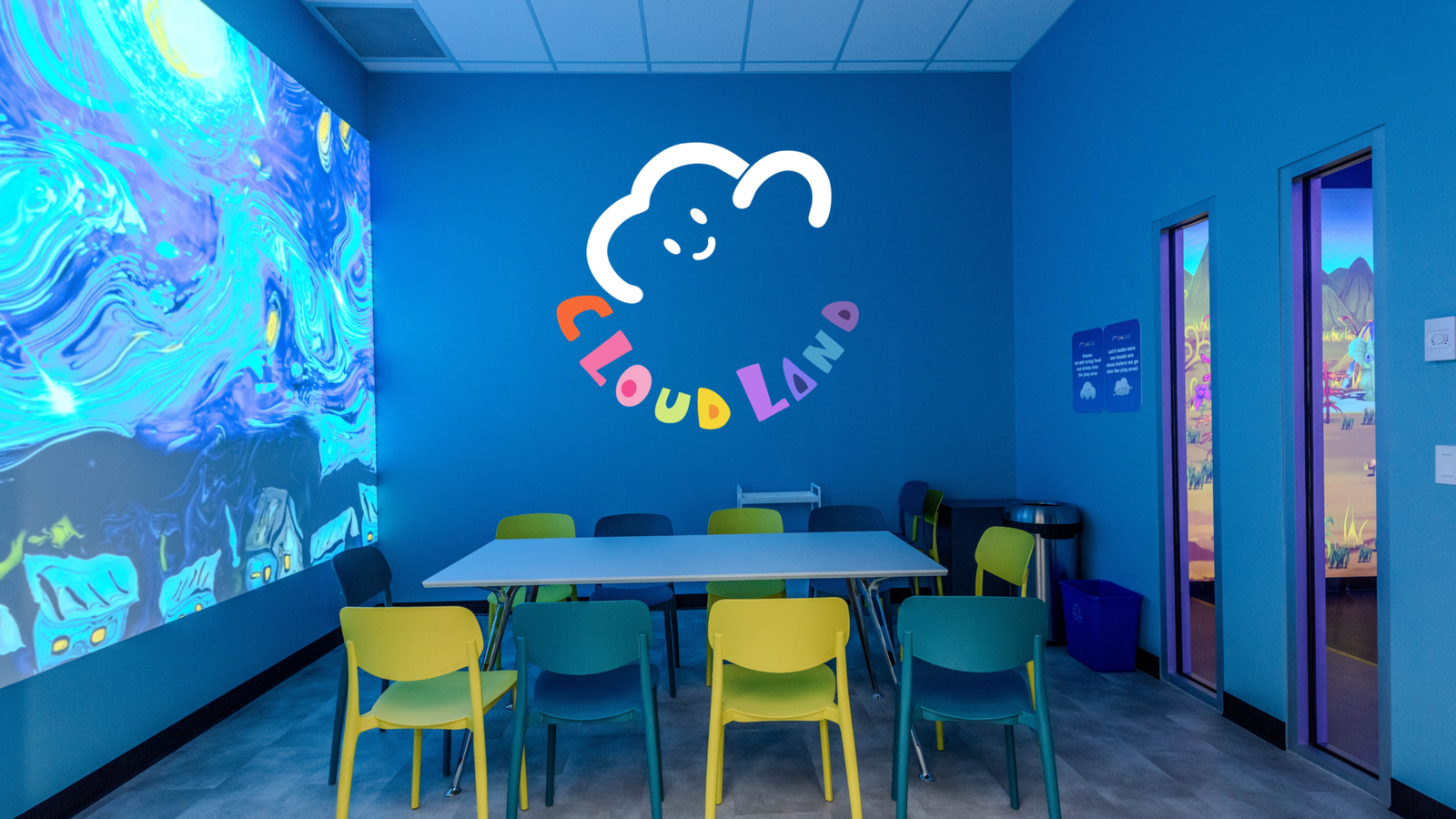 Cloud Land mockup website 2