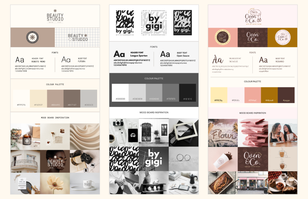 Brand Kits Canva template ready to use